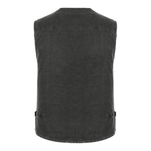 Chaleco Safari Vaquero Casual para Hombre, de Alta Calidad, Secado Rápido, Ecológico, Transpirable, Antiencogimiento, Antiarrugas, Cuello en V, Otoño - Product Image 4