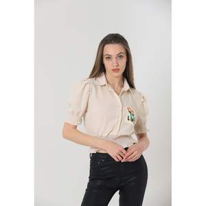 Blusas y Camisas Bordadas con Piedras para Mujer, Venta al Por Mayor, Marca Topshow - Product Image 4