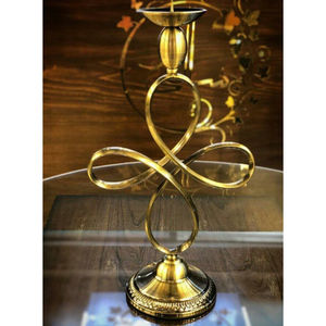 Portavelas decorativo para mesa de comedor de cocina moderna, candelabro de hierro con polvo negro, regalo de boda perfecto - Product Image 6