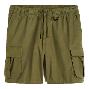 Shorts cargo décontractés pour hommes 2026 – Qualité supérieure, respirants, pour activités sportives, grandes tailles, cordon élastique, poches latérales, motif uni - Product Image 1