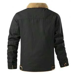 Chaqueta exclusiva de piel de vaca para hombre, abrigo de lujo hecho a mano duradero, moda cálida de primera calidad para la colección de invierno - Product Image 6