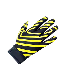 Vente chaude Gants de football américain Dernier style du fabricant supérieur Diverses couleurs Gants de football américain d'excellente valeur - Product Image 3