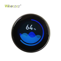 Codificador Rotatorio Inteligente de 1.28 Pulgadas, Redondo, Circular, con Interfaz UART TTL, Pantalla LCD, Interruptor, para Audio de Automóvil