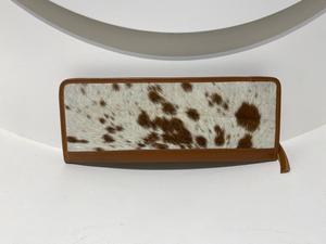 Classique pays Western Buck point plat jeter dame bijoux boîte de rangement usiné à la main en cuir de vachette étui de voyage Vintage mode - Product Image 5