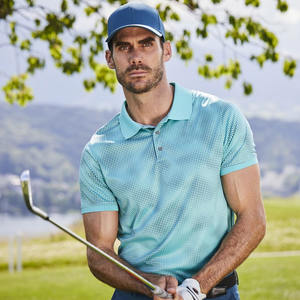 ... Polo para hombre de manga corta Ajuste de golf con cuello diseñado para la comodidad durante el entrenamiento al aire libre y streetwear - Product Image 4