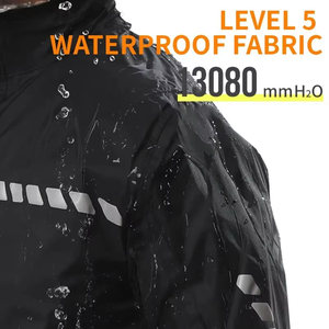 Chaqueta de Motociclismo de Aventura, Textil Cordura Impermeable, con Protección CE, para Turismo - Product Image 5