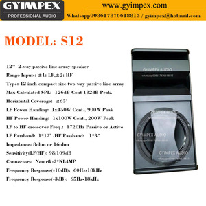 ลำโพง12นิ้วแบบพาสซีฟระบบเสียงแบบแอคทีฟระบบลำโพงกลางแจ้งแบบมืออาชีพ - Product Image 2