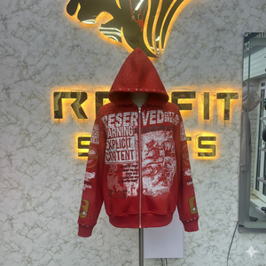 Sweat à capuche zippé pour homme, style tendance, qualité supérieure, meilleur prix, 100% coton, vendu directement en usine, prix bas, très demandé - Product Image 1