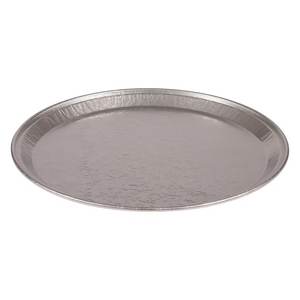 Plateau de service en aluminium de forme ovale pour fruits et biscuits Finition en or Plateaux de service pour aliments et boissons faits à la main avec feuille Hndle - Product Image 6