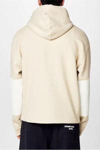 Sudadera con Capucha Personalizada al por Mayor, Logotipo, Color Sólido, Talla Grande, Manga Larga, 100% Algodón, Estilo Holgado y Casual - Product Image 3