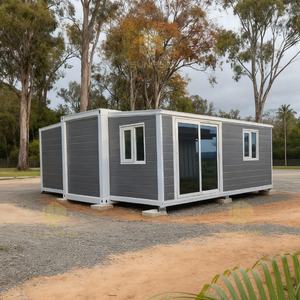 Casas Modulares Prefabricadas <span class=keywords><strong>de</strong></span> 2 Dormitorios y Baño, Económicas, al por Mayor, para Oficina en Obras <span class=keywords><strong>de</strong></span> Construcción - Product Image 3