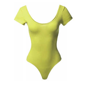 Kivotech Body de mujer personalizado Trajes Active Stretch Casual Manga corta Bodysuits para mujeres con alta calidad - Product Image 6