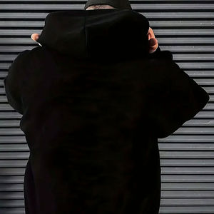 เสื้อกันหนาวมีฮู้ดสไตล์ใหม่มีฮู้ดผ้าคอตตอนโพลีเอสเตอร์เนื้อผ้าบางสำหรับฤดูใบไม้ผลิฤดูใบไม้ร่วง - Product Image 3