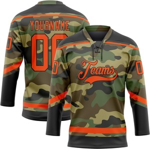 Camisetas de hockey sobre hielo personalizadas, UNIFORMES DE EQUIPO, venta al por mayor, OEM, precio de fábrica, impresión sublimada, calidad profesional, tela transpirable de secado rápido - Product Image 2