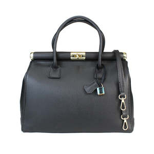 Bolso Estructurado en Cuero Genuino Dollar - Hecho en Italia - Art. 24038 - Product Image 1