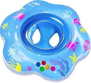 Bestseller 25.6 Inch Extra Wide Baby Float Anti Flip Safety Infant Swim Trainer 6 to 36 Months <b>Inflatable</b> Float Kids Summer Toy - Product Image 1