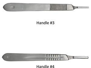 Micro cuchillas, mangos redondos de bisturí, acero inoxidable, Dental, titanio, mango de bisturí quirúrgico, equipo médico - Product Image 4