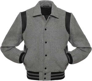 เสื้อแจ็คเก็ตเลตเตอร์แมน 100% ขนสัตว์ คุณภาพสูง ผลิตตามสั่ง สำหรับฤดูหนาว สไตล์ลำลอง กันลม ไซส์ใหญ่ ระบายอากาศได้ดี - Product Image 5