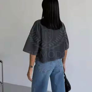 Camiseta con diamantes de imitación para mujer, camiseta de alta calidad para fiesta o Club, camiseta con diamantes de imitación para mujer - Product Image 2