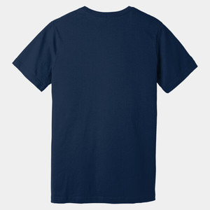 T-shirt homme adulte T-shirt blanc chemise à manches courtes 100% coton toile jersey fin t-shirts tri-mélange Bella toile t-shirts - Product Image 2