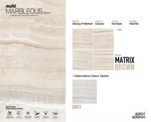 Carreaux en porcelaine émaillée polie aspect marbre 600x600 mm, finition gris mat brillant, haute qualité, carreaux de 24x24 pouces pour usage intérieur - Product Image 2