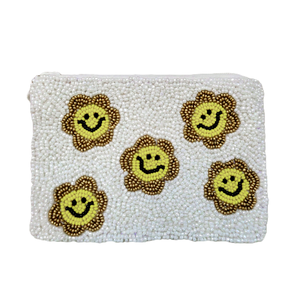 Handcrafted Seed Beads and Embroidery <b>Coin</b> Pouch for <b>Women</b> <b>Coin</b> <b>Purses</b> with Custom logo Beaded Embroidered <b>Coin</b> Pouch - Product Image 3