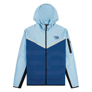 Conjunto Deportivo Informal de Invierno para Hombre con Capucha y Cordón Ajustable, para Correr, Entrenamiento, Gimnasio, Fitness, Actividades al Aire Libre, Ligero, Transpirable y de Secado Rápido - Product Image 5