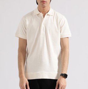 เสื้อโปโลผู้ชายใส่สบายผ้าคอตตอนเนื้อนุ่มใส่สบายใส่ได้ทุกวันในฤดูร้อนแฟชั่นสไตล์คลาสสิก - Product Image 1