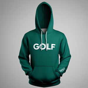 Sudadera CON CAPUCHA DE GOLF personalizada Sudadera con capucha de ajuste Atlético ligero para deportes al aire libre, tela transpirable con opción de impresión de logotipo - Product Image 2