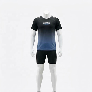 Camiseta de sublimación para hombre con logo personalizado, ropa casual, corte ajustado, para uso en exteriores, camiseta de manga corta. - Product Image 4