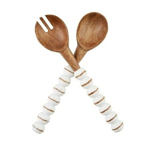 Cocina y mesa con acabado de madera natural de la mejor calidad, último diseño, artículos hechos a mano, madera de acacia y mango con esmalte - Product Image 6