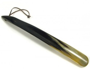 Corne de chaussure en corne de buffle naturelle de taille personnalisée pour hommes et femmes - Product Image 2