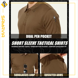 SAMAVIA Industria Premium para Camisas | Alta Calidad 100% Algodón Manga Corta Antiarrugas Punto Estampado Diseño Personalizable - Product Image 5