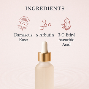 เซรั่มบำรุงผิวหน้าเพิ่มความกระจ่างใสดามัสกัสบำรุงผิว - Product Image 2