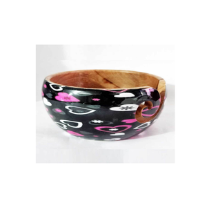 Cuencos de madera e hilo impreso de alta calidad para tejer cuenco de hilo de madera hecho a mano al mejor precio - Product Image 5