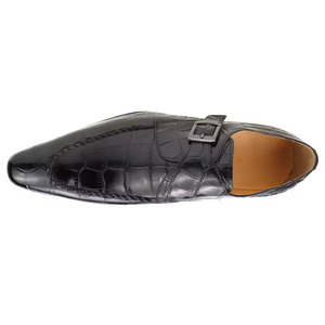 Chaussures décontractées de luxe pour hommes, cuir véritable, chaussures de mariage à bout pointu, tenue sociale formelle d'automne, motif imprimé - Product Image 2