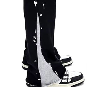 <b>men's</b> pants washed LOW MOQ Streetwear Custom Embroidery Logo <b>Men's</b> Harem Track Pants Casual Skinny Sweatpants Reasonable Price - Product Image 3