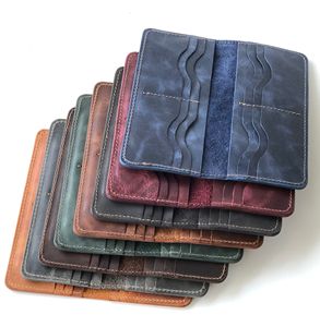 Portefeuille en cuir véritable de qualité supérieure de luxe fait à la main, élégant et durable avec type de fermeture de couverture - Product Image 2