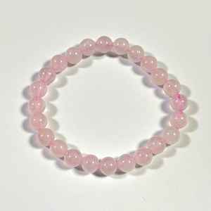 Mirani Agate Pink Crystal Rose Quartz Stone Beads <b>Bracelet</b> for Women Gift for Mother's Day & New Year Gujarat - Product Image 1