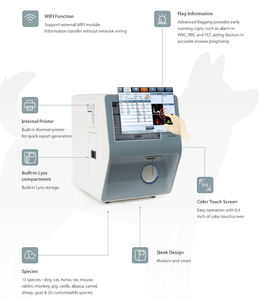 Mindray-Analizador de Hematología automático de 3 piezas, contador de células sanguíneas, equipo veterinario - Product Image 3