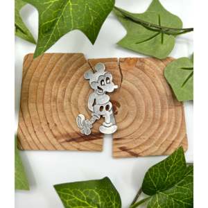 Zuni Handmade Sterling Silver <b>Brooch</b> <b>Pin</b> for Weddings Parties and Engagements with Diamond As the Main Stone - Product Image 1