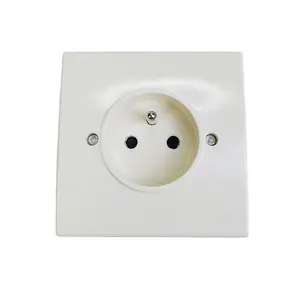 Ingelec Model 146 European standard French power socket 2P+E French modular power socket AC30 10-16A 110-250V