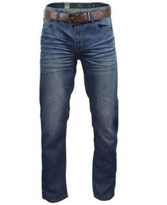 Pantalons en jean coupe droite personnalisés pour hommes, design sur mesure, respirant, pantalons en jean pour hommes - Product Image 2