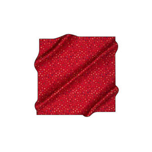 Vintage Designer Silk <b>Square</b> <b>Scarf</b> with Geometric Dot Pattern - Product Image 1