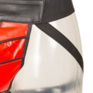 Leather Snap On Pouch Jeans Black Faux Leather Fetish Clubwear Pants - Product Image 6