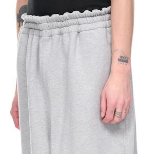 Pantalon de survêtement ample et large en molleton personnalisé pour hommes pantalon ample pour hommes ensemble sweat à capuche coupe carrée patins de survêtement gris assortis pour hommes - Product Image 4