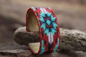 New Embroidery Best Quality Multi color Beads <b>Bangle</b> From India Handmade <b>Bangle</b> for Women and Girls made - Product Image 2
