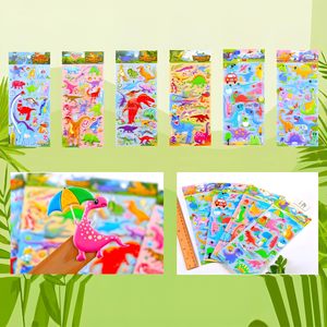 Pegatinas de PVC de Dinosaurios Lindos y Divertidos, Pegatinas Decorativas de Anime de Dibujos Animados Resistentes al Agua para Regalos Promocionales - Product Image 5