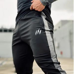 SP05, pantalones ligeros de algodón para correr, absorbe el sudor rápido con sensación suave para una movilidad cómoda y deportiva, disponible en negro y blanco - Product Image 6