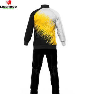 ชุดวอร์มแบบซับลิเมชันของผู้ชายชุดออกกำลังกายแบบระบายอากาศลายพื้นสำหรับฤดูหนาว - Product Image 3